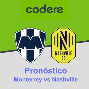 Pronóstico Monterrey vs Nashville (15.08.2023) Codere México