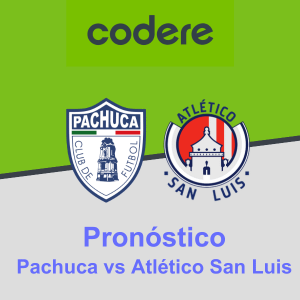 Pronóstico Pachuca vs Atlético San Luis (28.08.2023) Codere México