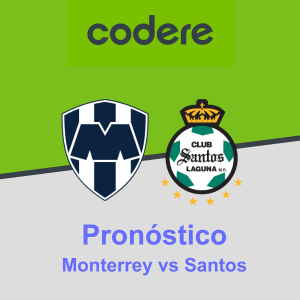 Pronóstico Monterrey vs Santos (30.09.2023) Codere México