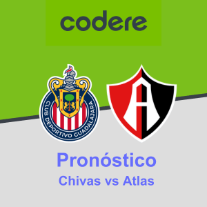 Pronóstico Chivas vs Atlas (07.10.2023) Codere México