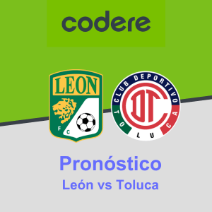 Pronóstico León vs Toluca (21.10.2023) Codere México