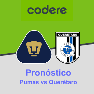 Pronóstico Pumas vs Querétaro (04.10.2023) Codere México