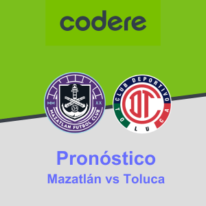 Pronóstico Mazatlán vs Toluca (10.11.2023) Codere México