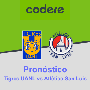 Pronóstico Tigres UANL vs Atlético San Luis (04.11.2023) Codere México